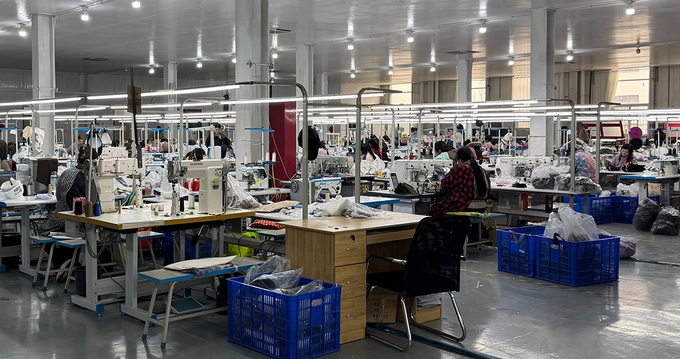 BDBRIM factory sewing line